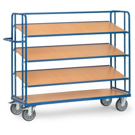 Etagenwagen mit 3 losen und verstellbaren Böden Etagenwagen mit 3 losen und verstellbaren Böden