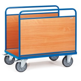 Fetra Ballenwagen, Holzwände Fetra Ballenwagen, Holzwände