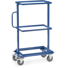Fetra Beistellwagen mit offenem Rahmen, Ladefläche 600 x 400 mm Fetra Beistellwagen mit offenem Rahmen, Ladefläche 600 x 400 mm