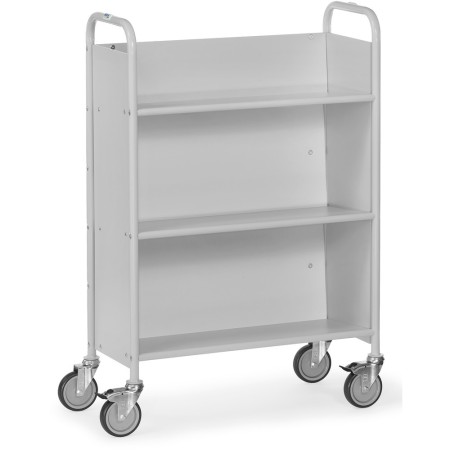 Fetra Bürowagen mit geneigten Böden und Rückwand