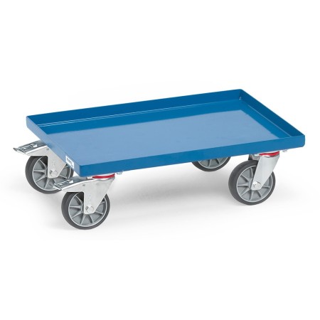 Fetra Eurokastenroller mit Stahlblechwanne