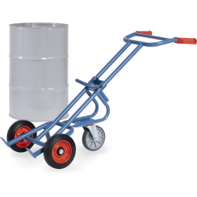 Fetra Fasskarre mit 1 Lenk-Stützrolle, Tragkraft 300 kg Fetra Fasskarre mit 1 Lenk-Stützrolle, Tragkraft 300 kg