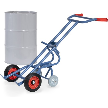 Fetra Fasskarre mit 2 Stützrädern, Tragkraft 300 kg