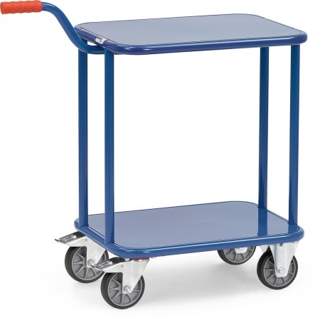 Fetra Griffroller mit 4 Rädern, 2 Stahlblechplattformen