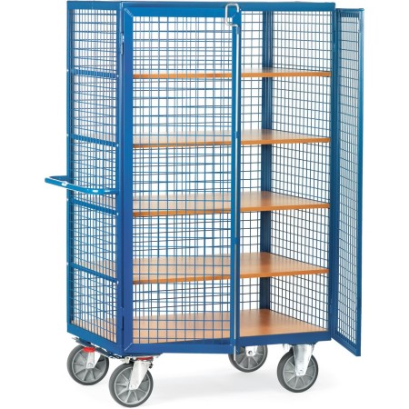 Fetra Kastenwagen 750 kg, mit TOTALSTOP, Doppelflügeltür und Stangenverschluss