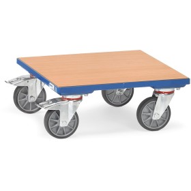 Fetra Kistenroller mit Holz-Plattform Fetra Kistenroller mit Holz-Plattform