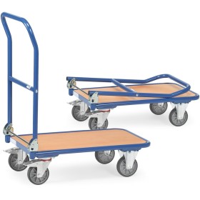 Fetra Klappwagen mit 1 Bügel, blau Fetra Klappwagen mit 1 Bügel, blau