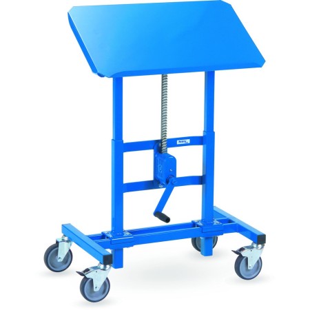 Fetra Materialständer, mit neigbarer Plattform, stufenlos höhenverstellbar 655 – 1025 mm