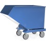 Fetra Muldenkipper, 600 Liter, Tragkraft 750 kg, Blau