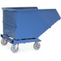 Fetra Muldenkipper, 800 Liter, Tragkraft 800 kg, Blau