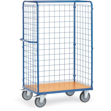 Fetra Paketwagen mit Drahtgitterwänden, 1800 mm