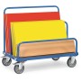 Fetra Plattenwagen für Einsteckbügel, Ladefläche 1200 x 800 mm, 750 kg