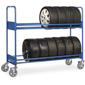 Fetra Reifenwagen, 500kg, verstärkte Ausführung, Ladefläche 1860 x 618 mm Fetra Reifenwagen, 500kg, verstärkte Ausführung, Ladefläche 1860 x 618 mm