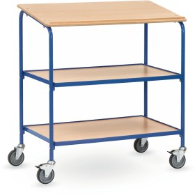 Fetra Rollpult mit Schreibfläche und 2 Ablageböden, Ladefläche 1000 x 600 mm Fetra Rollpult mit Schreibfläche und 2 Ablageböden, Ladefläche 1000 x 600 mm