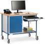 Fetra Rolltisch 5866, 150 kg, Ladefläche 1120 x 650 mm
