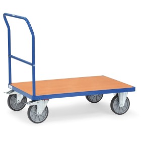 Fetra Schiebebügelwagen bis 600 kg Tragkraft, blau Fetra Schiebebügelwagen bis 600 kg Tragkraft, blau