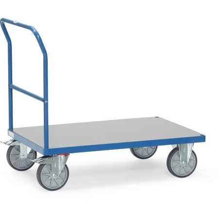 Fetra Schiebebügelwagen bis 600 kg Tragkraft, Hart-PVC-Plattform