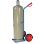 Fetra Stahlflaschenkarre, Tragkraft 100 kg, für 1 Propangasflasche 33 Ltr. Inhalt