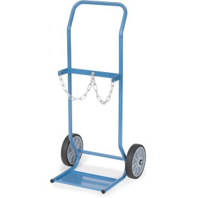 Fetra Stahlflaschenkarre, Tragkraft 50 kg, 2 Stahlflaschen à 10 Ltr. Fetra Stahlflaschenkarre, Tragkraft 50 kg, 2 Stahlflaschen à 10 Ltr.