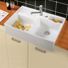 Villeroy & Boch Spülstein Doppelbecken 89,5 x 63 cm Villeroy & Boch Spülstein Doppelbecken 89,5 x 63 cm