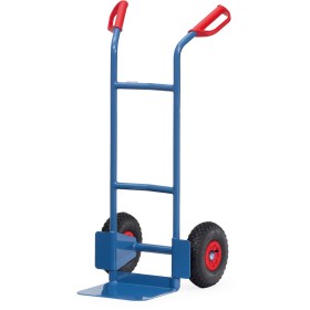 Fetra Stahlrohrkarre, Lufträder, Tragkraft 200 kg, Höhe 1150 mm Fetra Stahlrohrkarre, Lufträder, Tragkraft 200 kg, Höhe 1150 mm