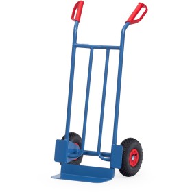 Fetra Stahlrohrkarre, Lufträder, Tragkraft 250 kg, Höhe 1150 mm Fetra Stahlrohrkarre, Lufträder, Tragkraft 250 kg, Höhe 1150 mm