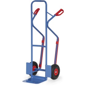 Fetra Stahlrohrkarre, Tragkraft 300 kg, Höhe 1300 mm, Gleitkufen Fetra Stahlrohrkarre, Tragkraft 300 kg, Höhe 1300 mm, Gleitkufen
