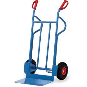 Fetra Stahlrohrkarre, Tragkraft 350 kg, Höhe 1200 mm, breite Schaufel Fetra Stahlrohrkarre, Tragkraft 350 kg, Höhe 1200 mm, breite Schaufel