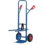 Fetra Stuhlkarre, Lufträder, Tragkraft 300 kg, Höhe 1300 mm, Schaufelbreite 320 mm,