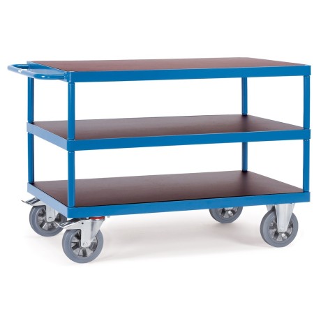 Fetra Super-Multi-Vario-Tischwagen mit 3 Böden