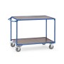 Fetra Tischwagen mit 2 Böden, mit wasserfester Plattform