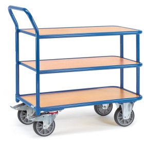 Fetra Tischwagen mit 3 Etagen, 400 kg