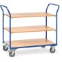 Fetra Tischwagen mit 3 Etagen, Tragkraft 200 kg