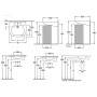 Villeroy & Boch Vicare Waschtisch 61 x 55 cm