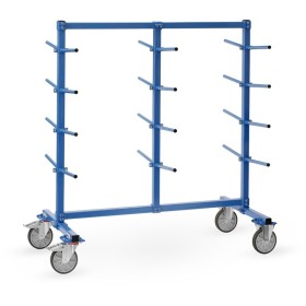 Fetra Tragarmwagen mit 12 Tragarmen 600mm lang 5°, Abrollsicherung, einseitig Fetra Tragarmwagen mit 12 Tragarmen 600mm lang 5°, Abrollsicherung, einseitig