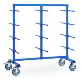 Fetra Tragarmwagen mit 24 PVC überzogenen Tragarmen, zweiseitig Fetra Tragarmwagen mit 24 PVC überzogenen Tragarmen, zweiseitig
