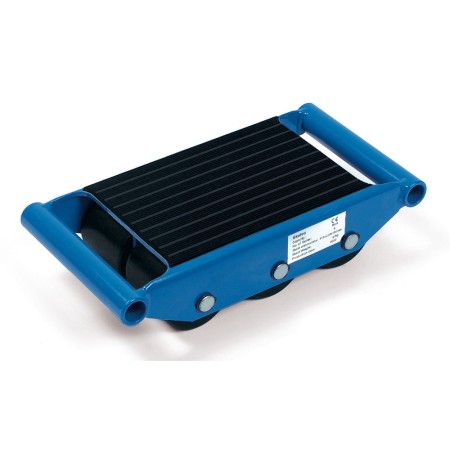 Fetra Transportroller mit 6 Rollen, 6 t, Tragplatte 260 x 200 mm