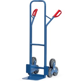 Fetra Treppenkarre Stahl, 2 dreiarmige Rad-Sterne, 200 kg Tragkraft Fetra Treppenkarre, Tragkraft 200 kg, dreiarmige Rad-Sterne,