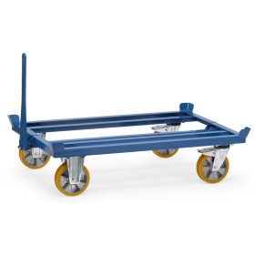 Paletten-Fahrgestell als Routenzug für Gitterboxen und Flachpaletten Paletten-Fahrgestell als Routenzug für Gitterboxen und Flachpaletten