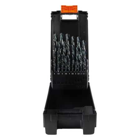 PROJAHN Spiralbohrer-Kassette HSS-G DIN 338 LINKS HSS-G DIN 338 Typ N linksschneidend 25-tlg.