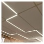 LED Linearstrahler 28W - HALLE DYNAMICS - UGR19 - für technische Decken - Pack 2 Stück