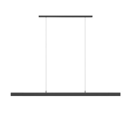 Lineare LED-Hängeleuchte 40W - VISION - Enden um 350° drehbar - PIR-Sensor - Dimmbar 1-10V - 150cm