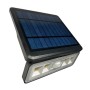 Abnehmbare Solar-LED-Applikation - 1000 Lumen - PIR-Bewegungssensor - 4000K