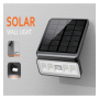 Abnehmbare Solar-LED-Applikation - 1000 Lumen - PIR-Bewegungssensor - 4000K