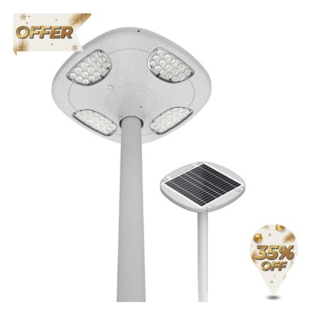 LED Strassenleuchte SOLAR 100W SUNWAY Aluminium - 3000K