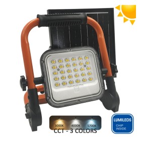 Tragbarer 50W Solar-LED-Flutlichtstrahler - 3CCT - Lumileds Chip IP65 Tragbarer 50W Solar-LED-Flutlichtstrahler - 3CCT - Lumileds Chip IP65