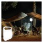 Tragbarer Solar-LED-Strahler - 4W - Powerbank + USB wiederaufladbar