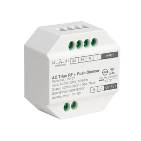 Dimmer für LED-Taster - TRIAC - RF + Tastdimmer Dimmer für LED-Taster - TRIAC - RF + Tastdimmer