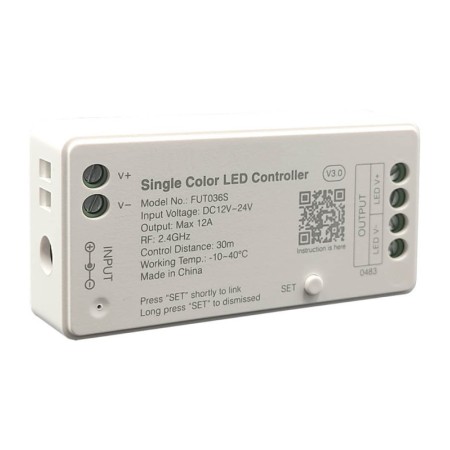Monochrom-LED-Controller 12-24V - RF - 2,4GHz