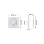 Dimmer LED Triac 200W + IR Fernbedienung